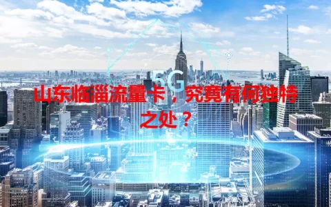 山东临淄流量卡，究竟有何独特之处？
