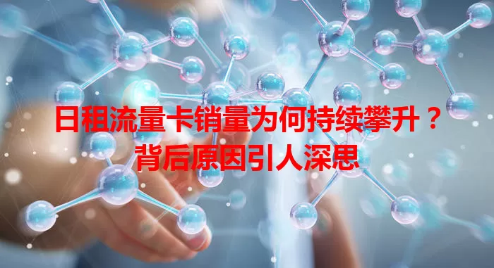 日租流量卡销量为何持续攀升？背后原因引人深思