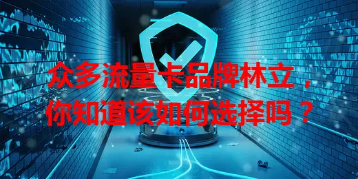 众多流量卡品牌林立，你知道该如何选择吗？
